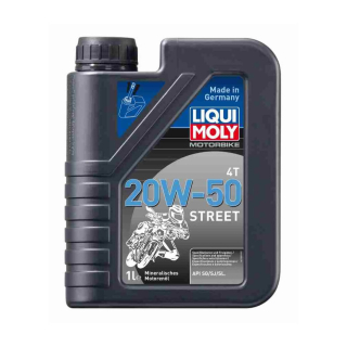 LIQUI MOLY Motorbike 4T 20W50 Street, minerální motorový olej 1 l