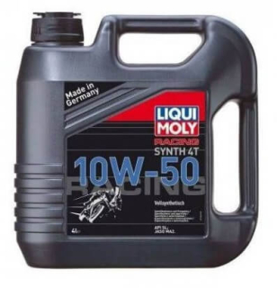 LIQUI MOLY Motorbike 4T Synth 10W50 Race, plně syntetický motorový olej 4 l