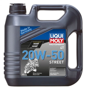 LIQUI MOLY Motorbike 4T 20W50 Street, minerální motorový olej 4 l