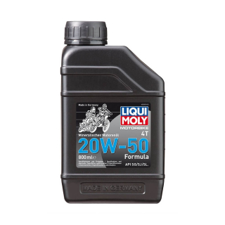 LIQUI MOLY Motorbike 4T 20W50 Formula, minerální motorový olej 800 ml