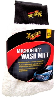 MEGUIARS Microfiber Wash Mitt - mycí rukavice z mikrovláken 20x28x4 cm